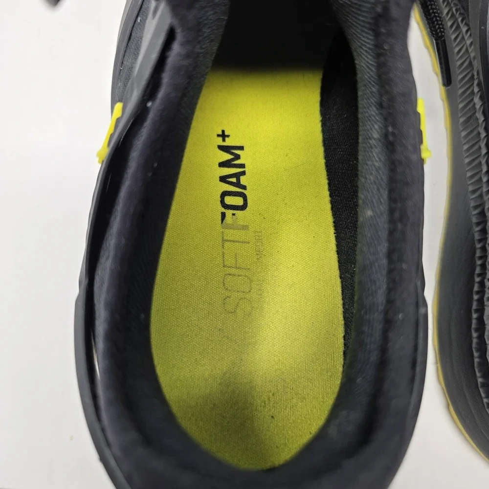 Puma Pacer Next Cage Mens Black Yellow Athletic Sneakers 370009-12 Size 12